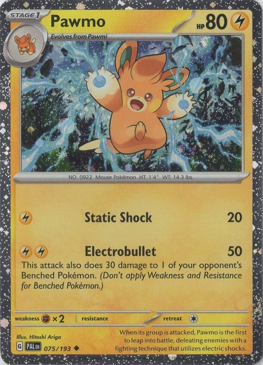 Image for Pawmo (Cosmo Foil) (075/193) (Miscellaneous Cards & Products) - Pokemon