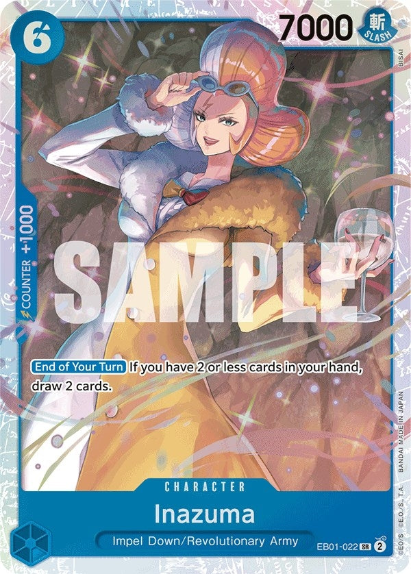 Image for Inazuma (EB01-022) (Extra Booster: Memorial Collection) - One Piece Card Game