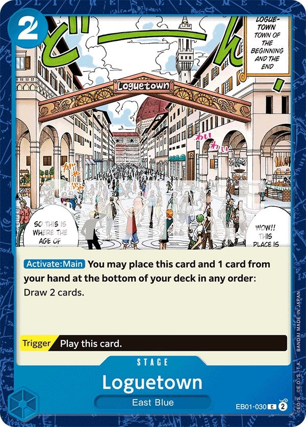 Image for Loguetown (EB01-030) (Extra Booster: Memorial Collection) - One Piece Card Game