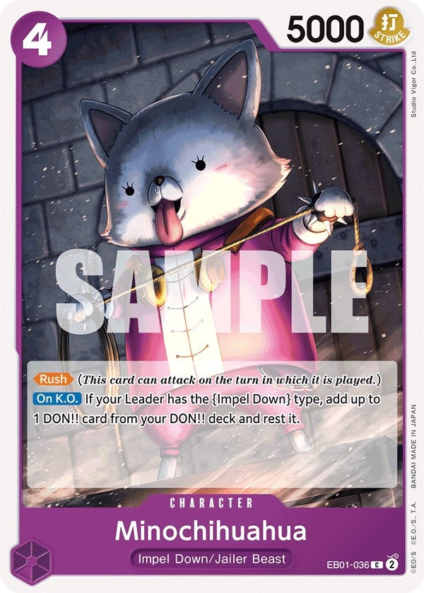 Image for Minochihuahua (EB01-036) (Extra Booster: Memorial Collection) - One Piece Card Game