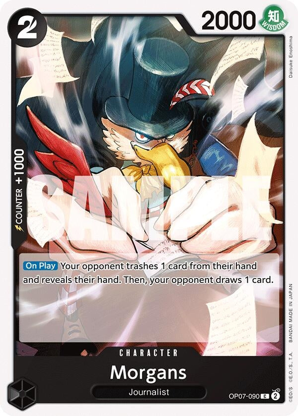 Image for Morgans (OP07-090) (500 Years in the Future) - One Piece Card Game