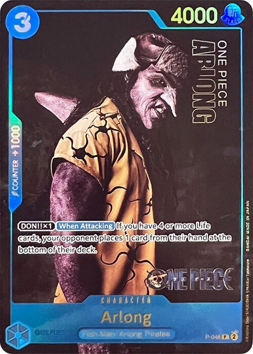 Image for Arlong (Premium Card Collection -Live Action Edition-) (P-048) (One Piece Promotion Cards) - One Piece Card Game