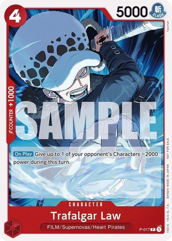 Image for Trafalgar Law (Tournament Pack Vol. 7) (P-017) (One Piece Promotion Cards) - One Piece Card Game