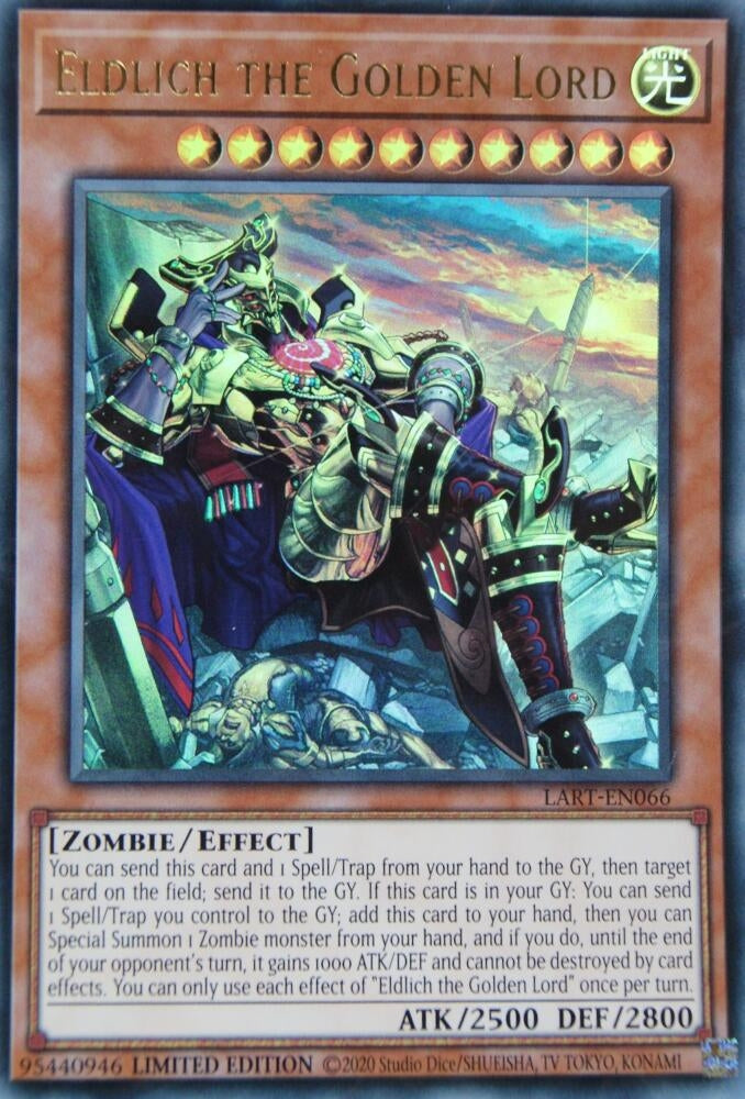 Image for Eldlich the Golden Lord (LART-EN066) (The Lost Art Promotion) (LART) - YuGiOh