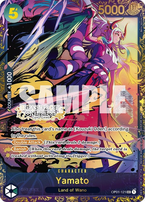 Image for Yamato (Treasure Cup) (OP01-121) (One Piece Promotion Cards) - One Piece Card Game