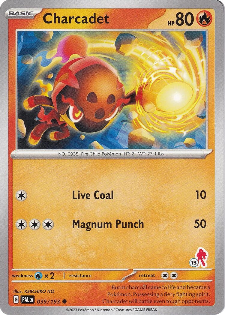 Image for Charcadet - Armarouge 13 (039/193) (Battle Academy 2024) - Pokemon