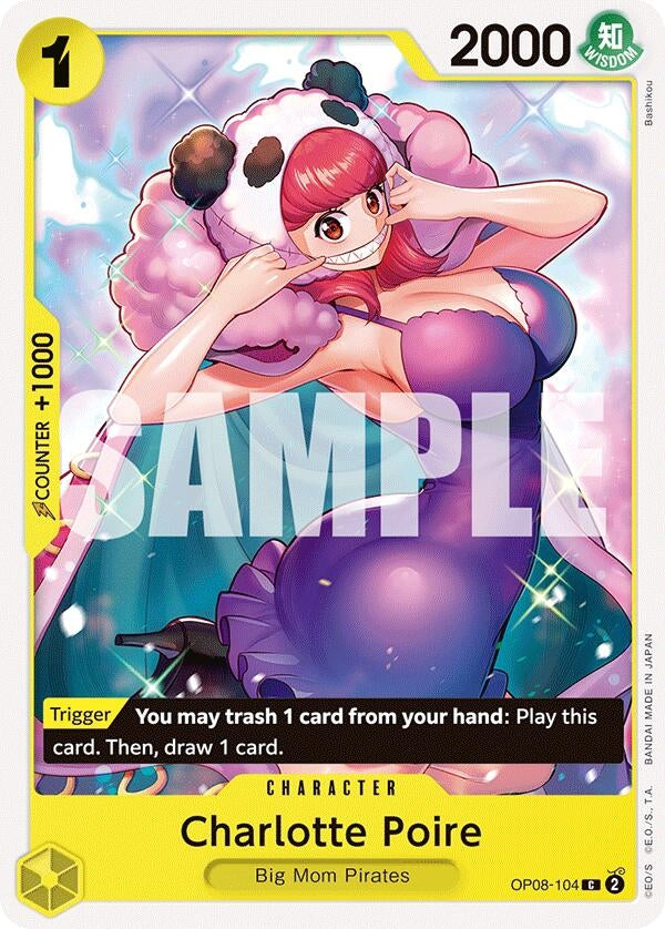 Image for Charlotte Poire (OP08-104) (Two Legends) - One Piece Card Game
