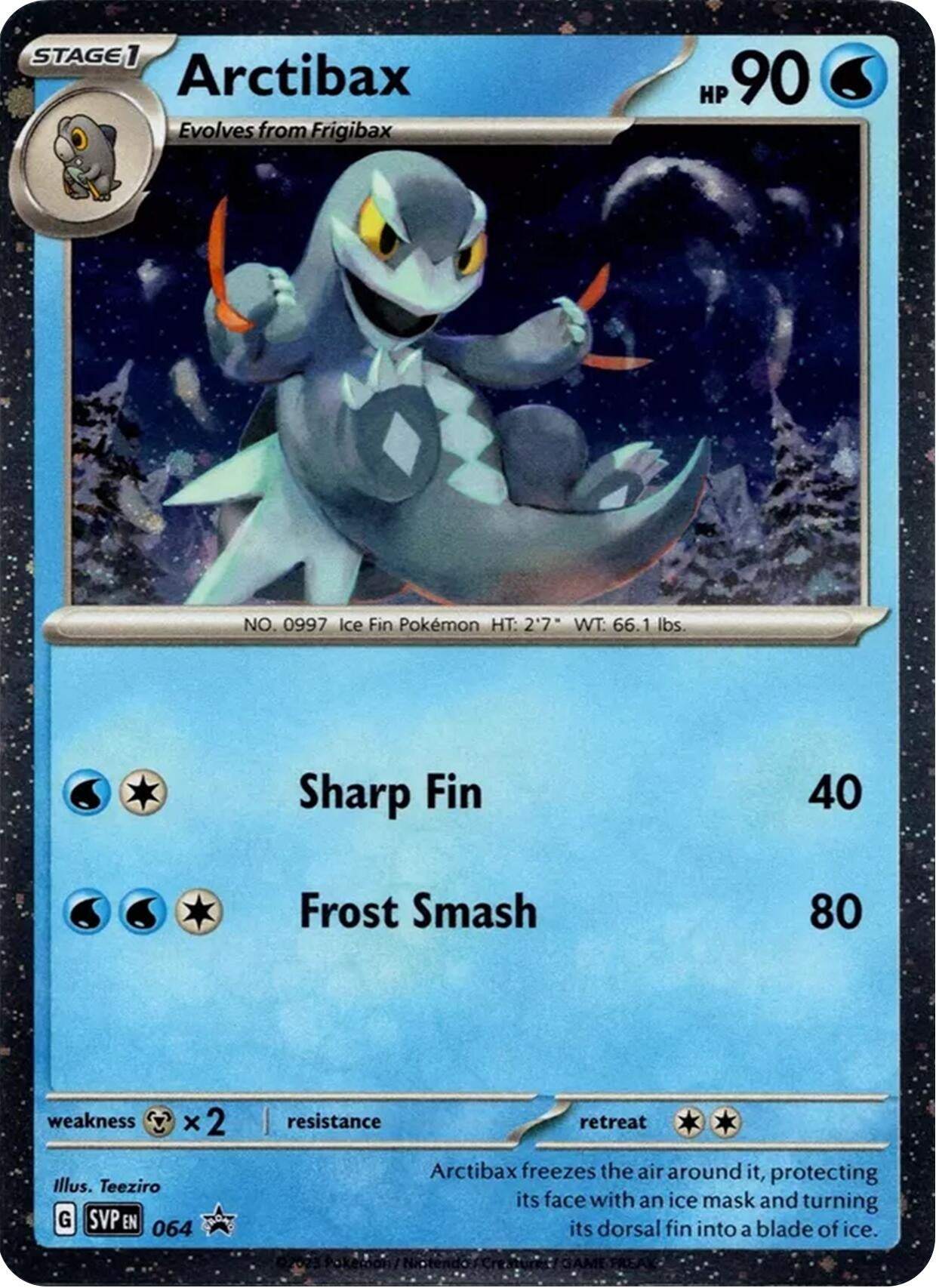 Image for Arctibax - 064 (Cosmos Holo) (064) (SV: Scarlet & Violet Promo Cards) - Pokemon