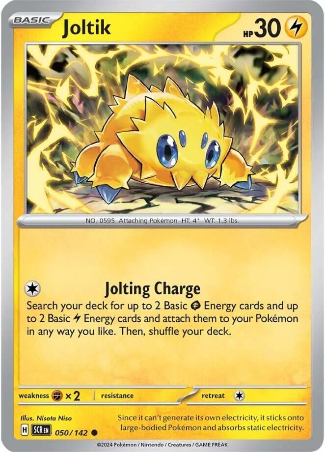Image for Joltik (050/142) (SV07: Stellar Crown) - Pokemon