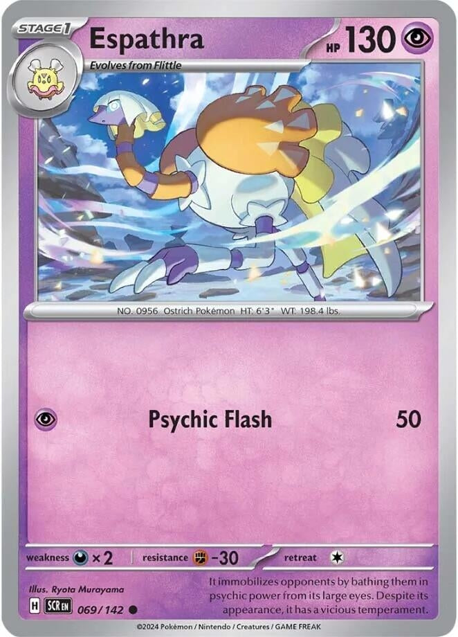 Image for Espathra (069/142) (SV07: Stellar Crown) - Pokemon