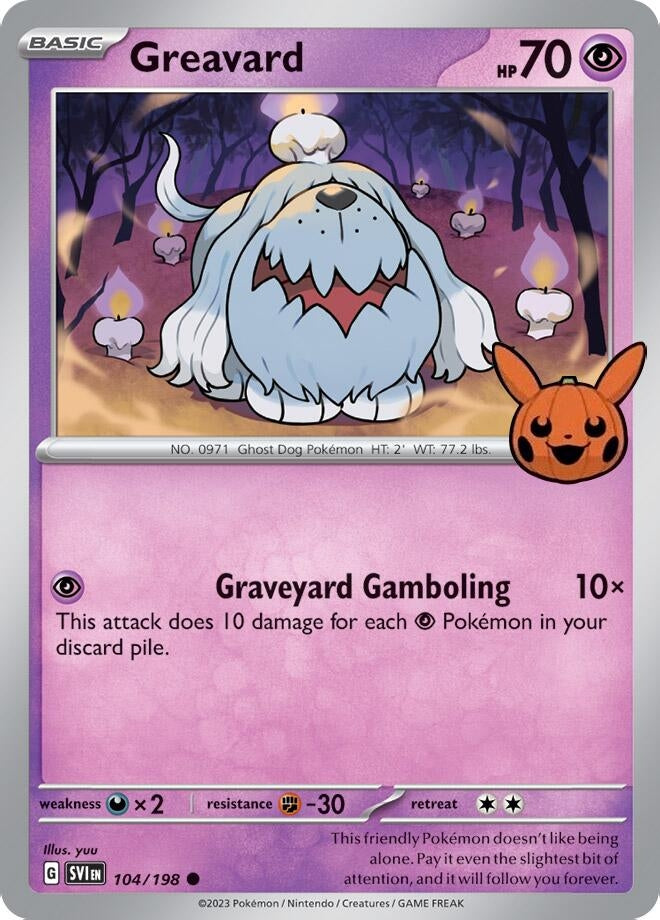 Image for Greavard (042/091) (Trick or Trade BOOster Bundle 2024) - Pokemon