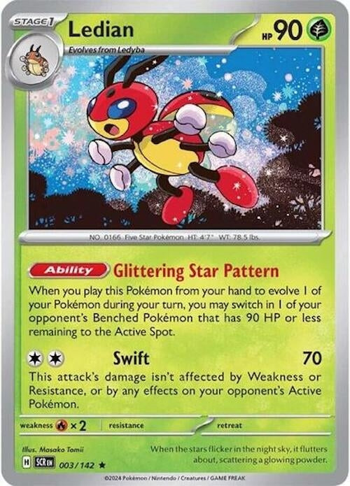 Image for Ledian (003/142) (Deck Exclusives) - Pokemon