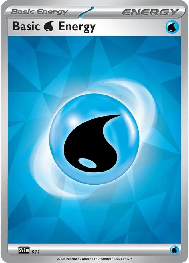 Image for Basic Water Energy (011) (SV07: Stellar Crown) - Pokemon