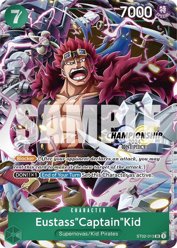 Image for Eustass"Captain"Kid (CS 2024 Celebration Pack) (ST02-013) (One Piece Promotion Cards) - One Piece Card Game