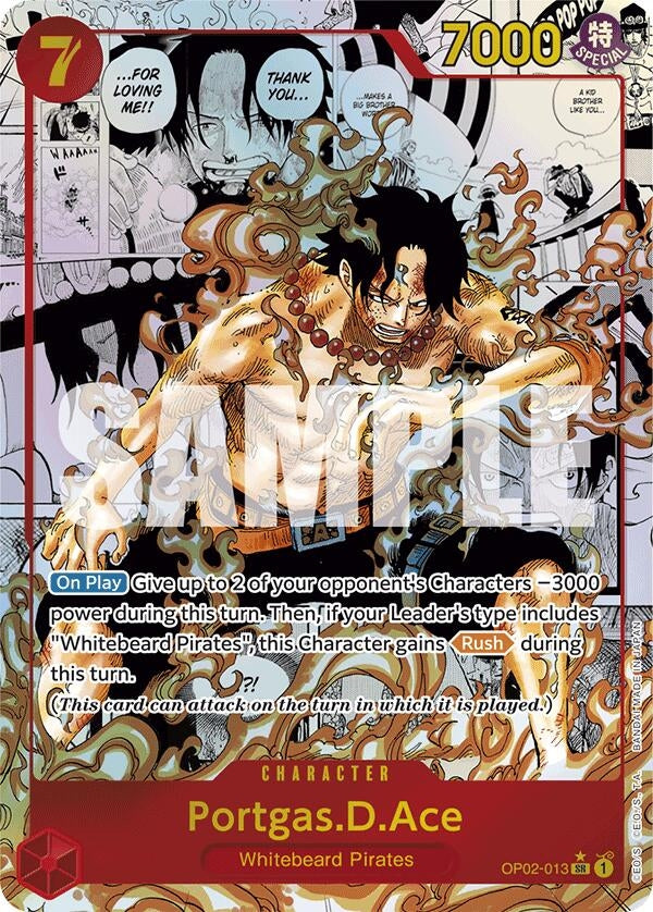 Image for Portgas.D.Ace (Manga) (OP02-013) (Premium Booster -The Best-) - One Piece Card Game