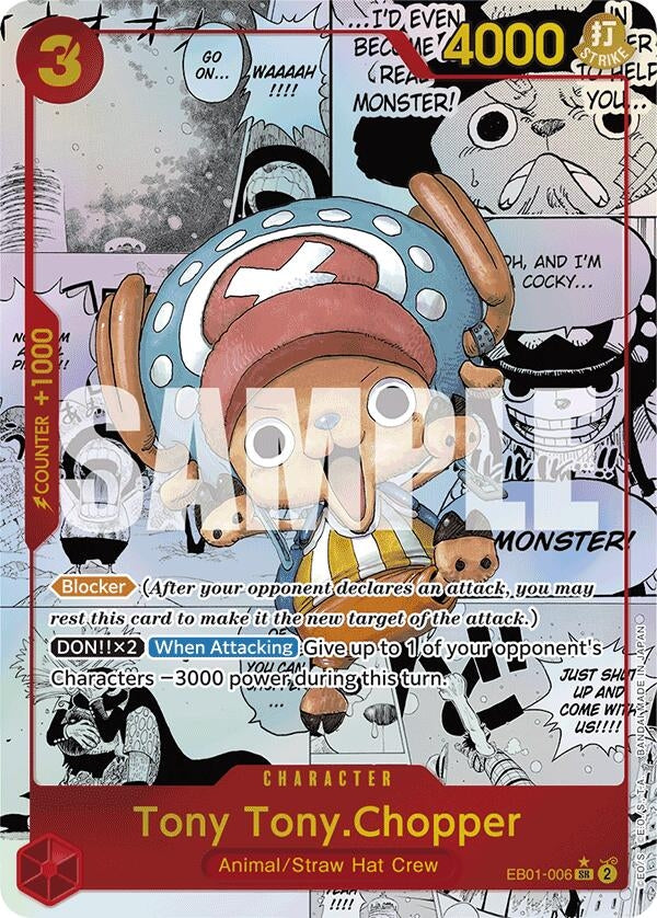 Image for Tony Tony.Chopper (EB01-006) (Manga) (EB01-006) (Premium Booster -The Best-) - One Piece Card Game