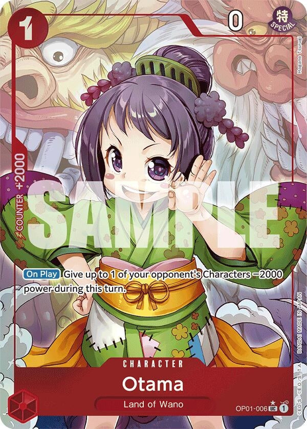 Image for Otama (Full Art) (OP01-006) (Premium Booster -The Best-) - One Piece Card Game