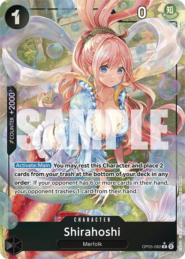 Image for Shirahoshi (OP05-082) (Alternate Art) (OP05-082) (Premium Booster -The Best-) - One Piece Card Game