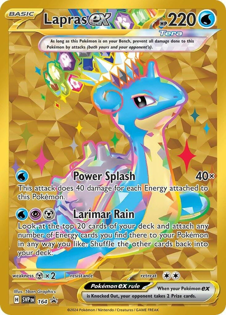 Image for Lapras ex - 164 (164) (SV: Scarlet & Violet Promo Cards) - Pokemon