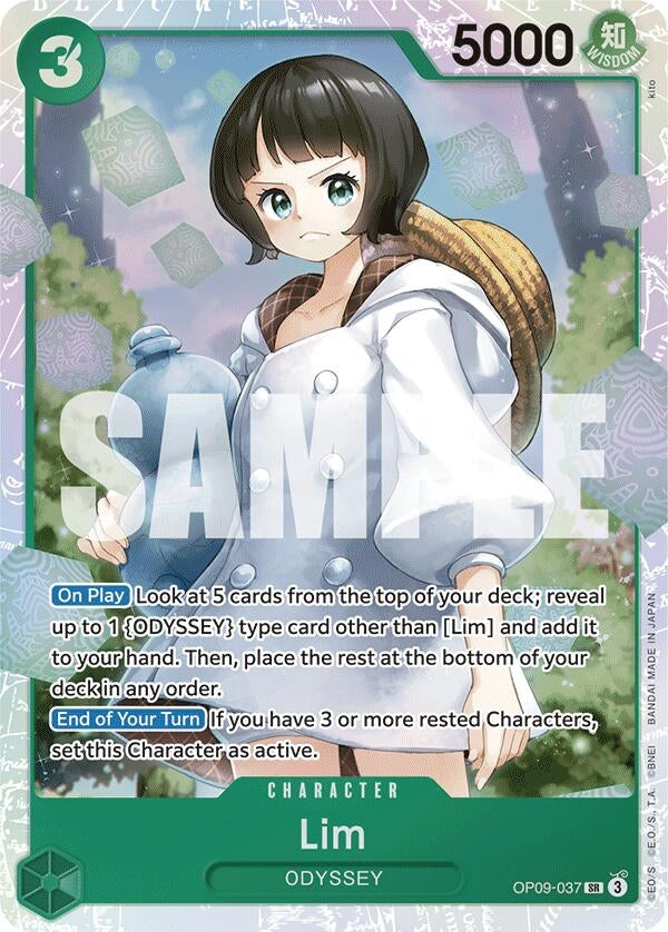 Image for Lim (037) (OP09-037) (Emperors in the New World) - One Piece Card Game