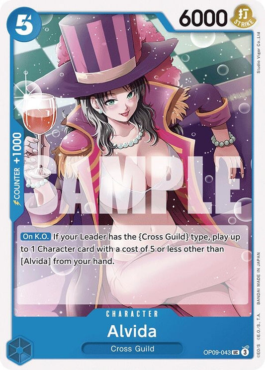 Image for Alvida (OP09-043) (Emperors in the New World) - One Piece Card Game