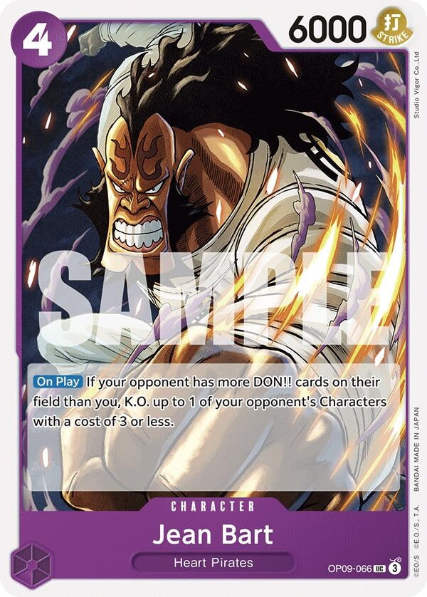 Image for Jean Bart (OP09-066) (Emperors in the New World) - One Piece Card Game