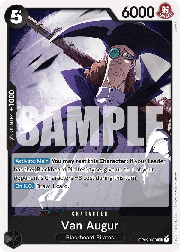 Image for Van Augur (OP09-083) (Emperors in the New World) - One Piece Card Game