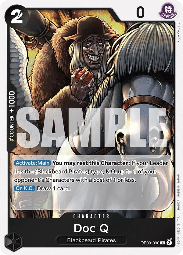 Image for Doc Q (OP09-090) (Emperors in the New World) - One Piece Card Game
