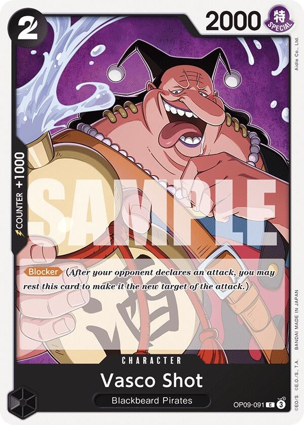 Image for Vasco Shot (OP09-091) (Emperors in the New World) - One Piece Card Game