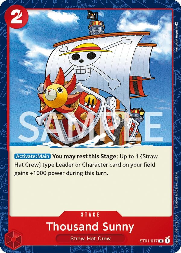 Image for Thousand Sunny (ST01-017) (Revision Pack Cards) - One Piece Card Game