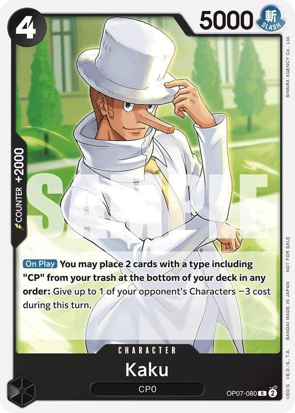 Image for Kaku (Tournament Pack 2025 Vol. 1) (OP07-080) (One Piece Promotion Cards) - One Piece Card Game