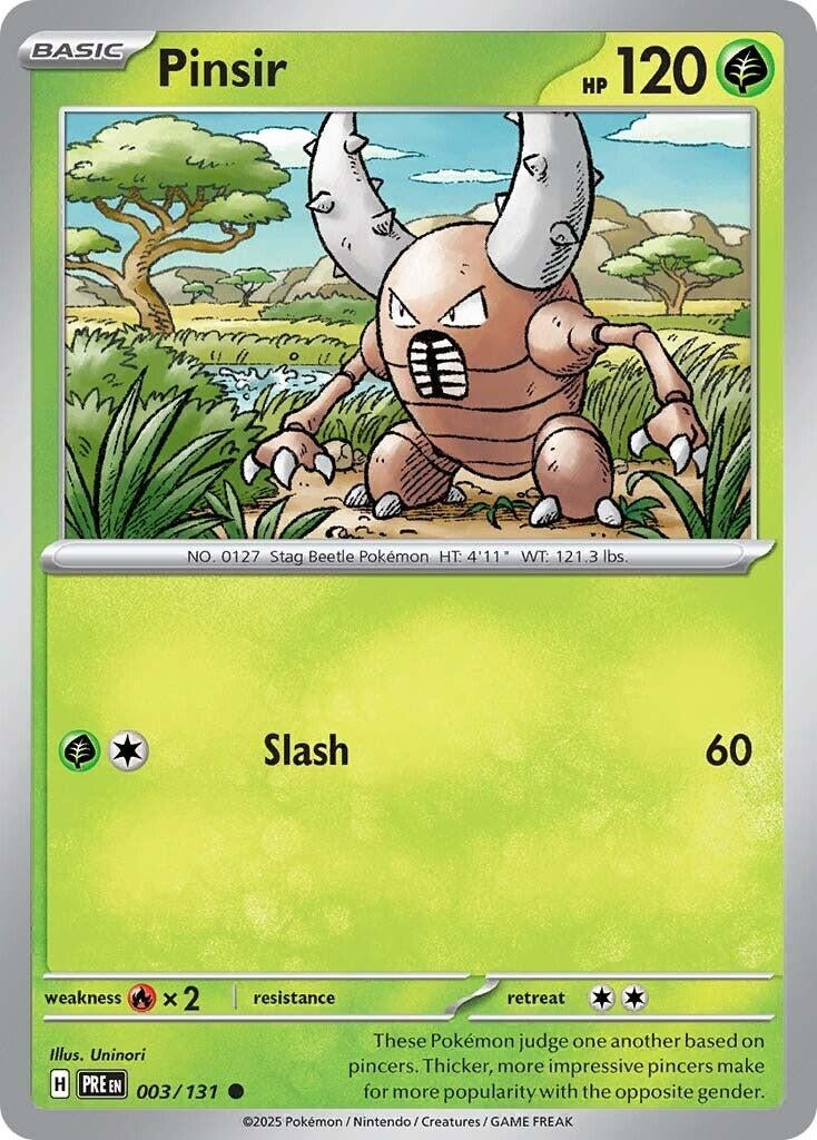Image for Pinsir (003/131) (SV: Prismatic Evolutions) - Pokemon