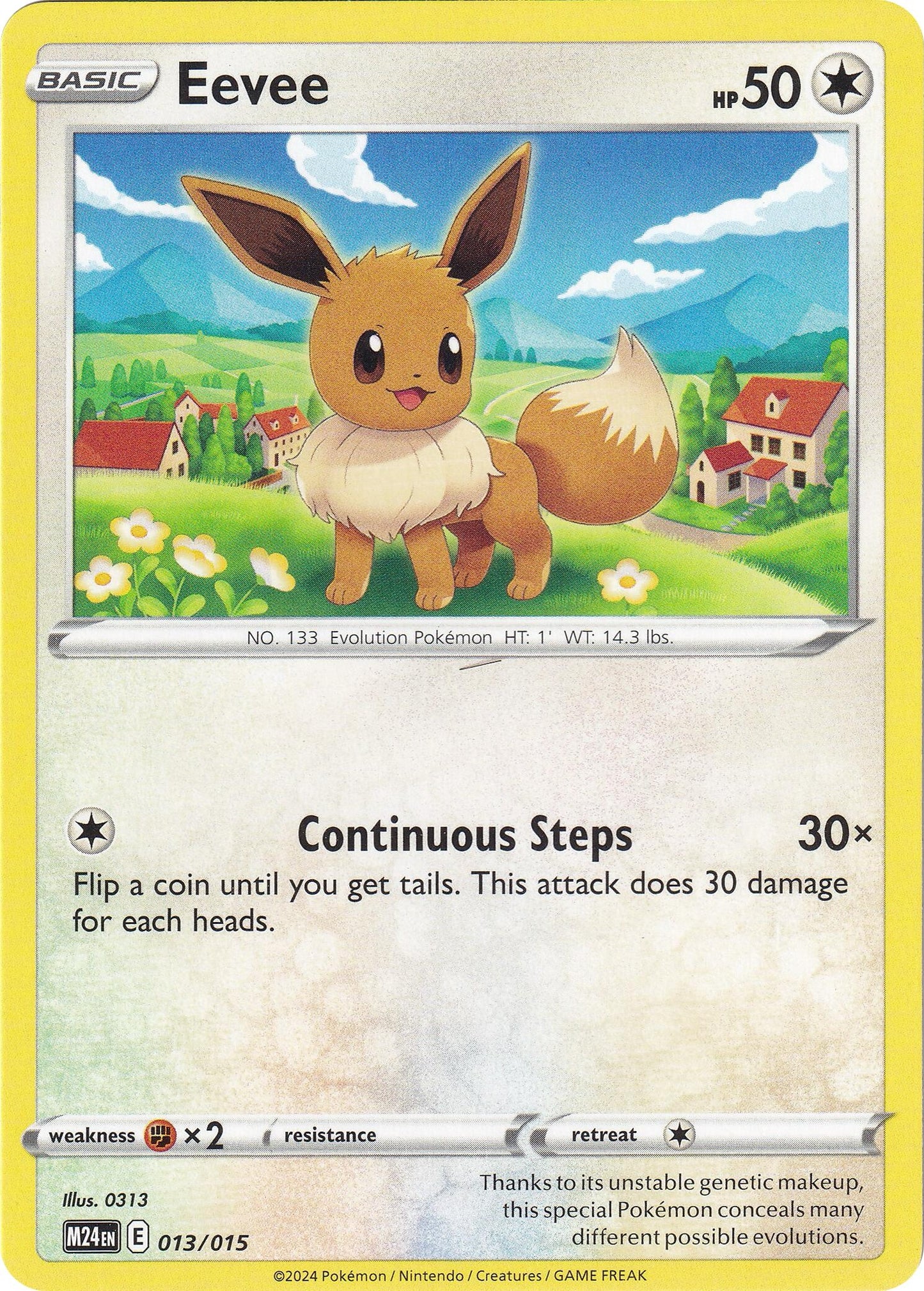 Image for Eevee (013/015) (McDonald's Promos 2024) - Pokemon