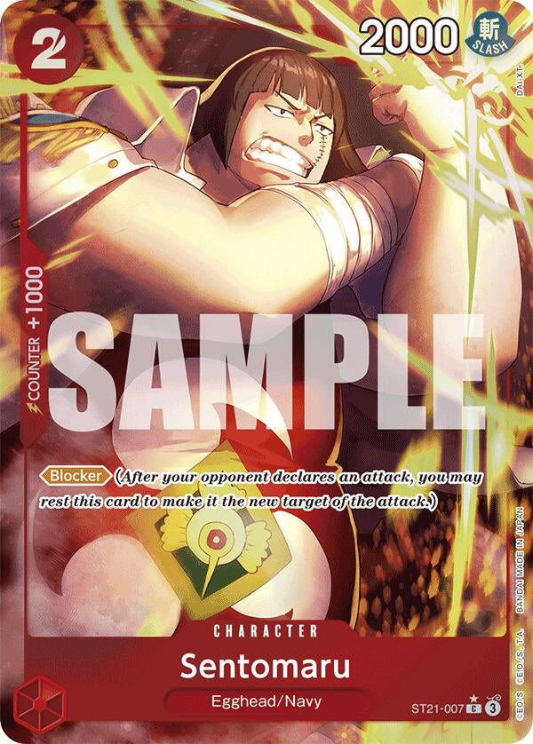 Image for Sentomaru (Parallel) (ST21-007) (Starter Deck EX: Gear 5) - One Piece Card Game