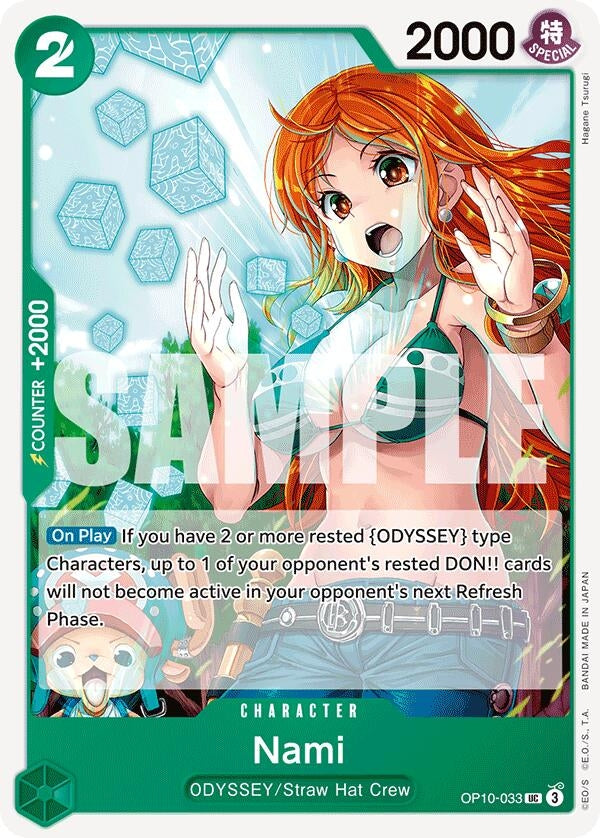 Image for Nami (033) (OP10-033) (Royal Blood) - One Piece Card Game