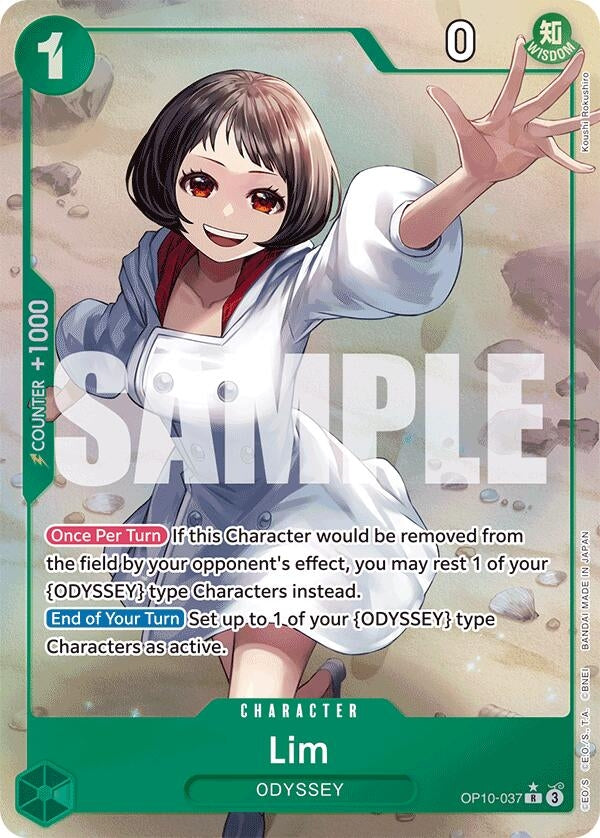 Image for Lim (Parallel) (OP10-037) (Royal Blood) - One Piece Card Game