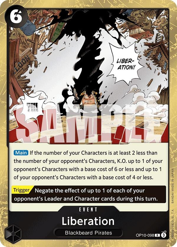 Image for Liberation (OP10-098) (Royal Blood) - One Piece Card Game