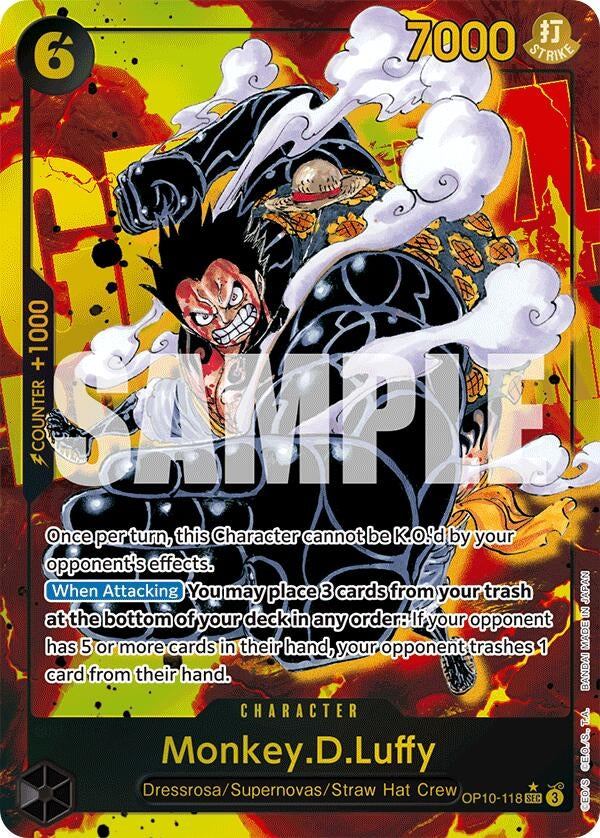 Image for Monkey.D.Luffy (118) (Parallel) (OP10-118) (Royal Blood) - One Piece Card Game