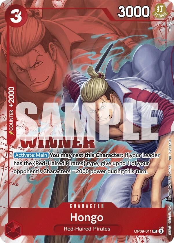 Image for Hongo (Winner Pack 2025 Vol. 2) (OP09-011) (One Piece Promotion Cards) - One Piece Card Game