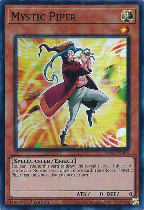Image for Mystic Piper (RA04-EN005) (Quarter Century Stampede) (RA04) - YuGiOh