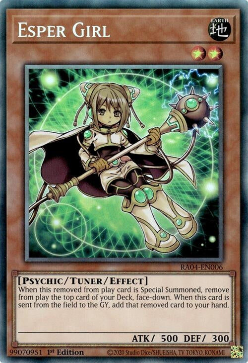 Image for Esper Girl (PCR) (RA04-EN006) (Quarter Century Stampede) (RA04) - YuGiOh