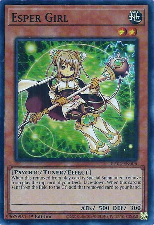 Image for Esper Girl (RA04-EN006) (Quarter Century Stampede) (RA04) - YuGiOh