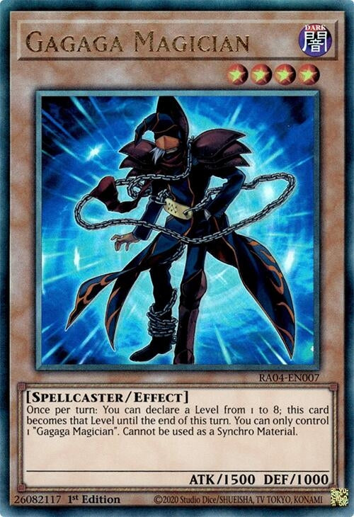 Image for Gagaga Magician (PUR) (RA04-EN007) (Quarter Century Stampede) (RA04) - YuGiOh