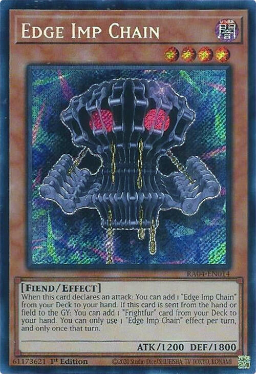 Image for Edge Imp Chain (Secret Rare) (RA04-EN014) (Quarter Century Stampede) (RA04) - YuGiOh