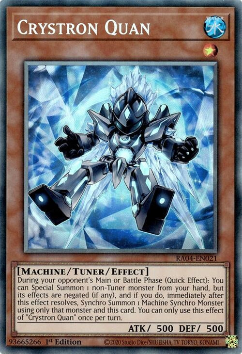 Image for Crystron Quan (PCR) (RA04-EN021) (Quarter Century Stampede) (RA04) - YuGiOh