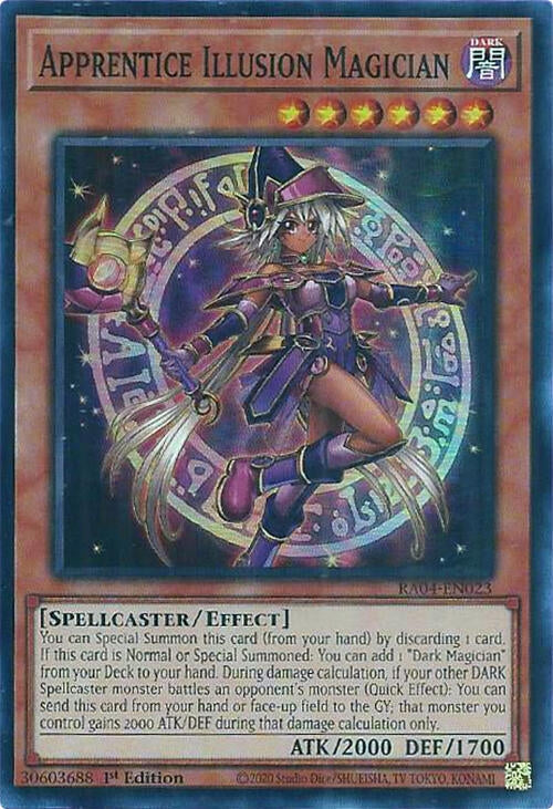 Image for Apprentice Illusion Magician (RA04-EN023) (Quarter Century Stampede) (RA04) - YuGiOh