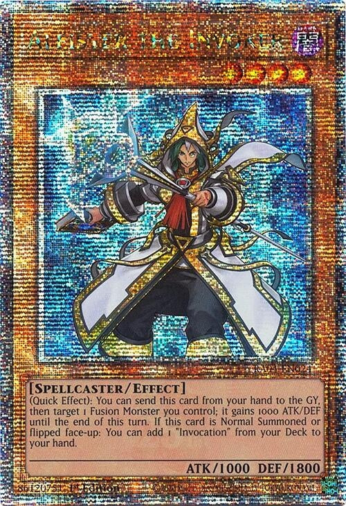 Image for Aleister the Invoker (Alternate Art) (Quarter Century Secret Rare) (RA04-EN024) (Quarter Century Stampede) (RA04) - YuGiOh