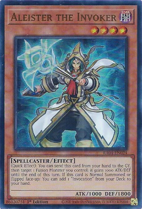 Image for Aleister the Invoker (Alternate Art) (UR) (RA04-EN024) (Quarter Century Stampede) (RA04) - YuGiOh