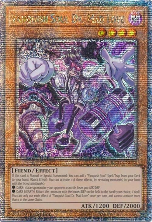 Image for Vanquish Soul Dr. Mad Love (Quarter Century Secret Rare) (RA04-EN045) (Quarter Century Stampede) (RA04) - YuGiOh
