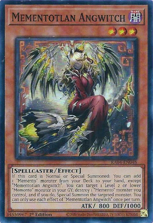 Image for Mementotlan Angwitch (RA04-EN048) (Quarter Century Stampede) (RA04) - YuGiOh